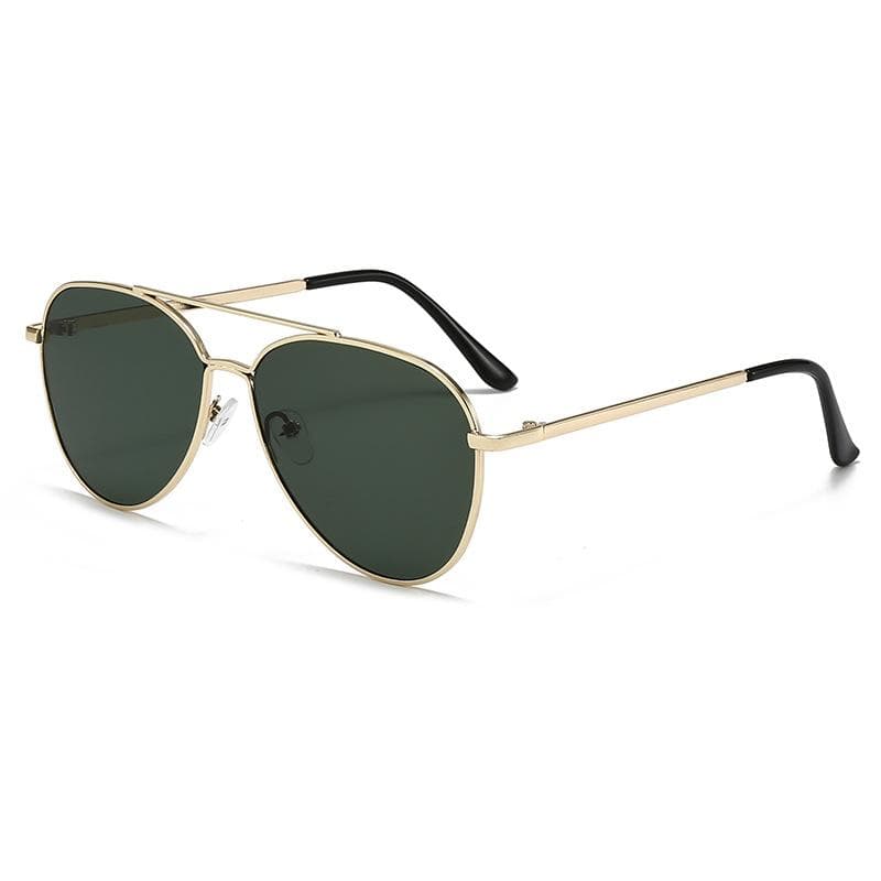 New Fashion Metal Frame Sunglasses for Men Women UV400 Protection Fishing Driving Pilot Shades Eyewear 1PC