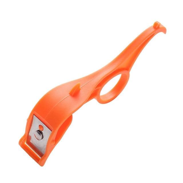 Fruit Apple Kiwi Peeler Orange Cutter Vegetable Stainless Steel Peelers Portable Manual Peeling Potatoes Peeler Kitchen Tools 1PCS orange