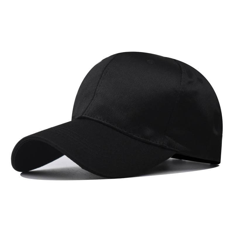 Silk Satin Women Men Baseball Caps Glossy SImple Korea Sun Hat Summer Baseball Hats Hip Hop Visor Hat 54-60cm