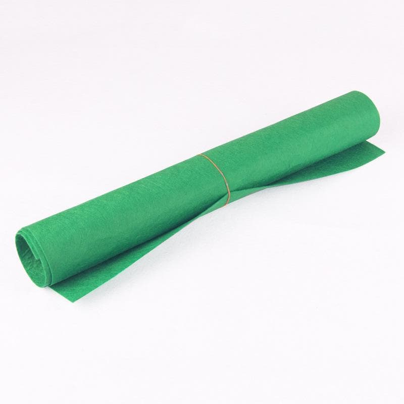 Non-woven Felt Fabric Polyester Cloth Felts DIY Kindergarten Supplies for Sewing Dolls Crafts grass green