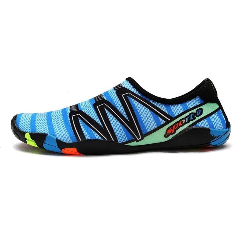 Outdoor Shoes Swim Slipper On Surf Aqua Shoes Skin Beach Water Shoes Ligh Weight Quick-Drying Couples Sea Shoes 45 blue