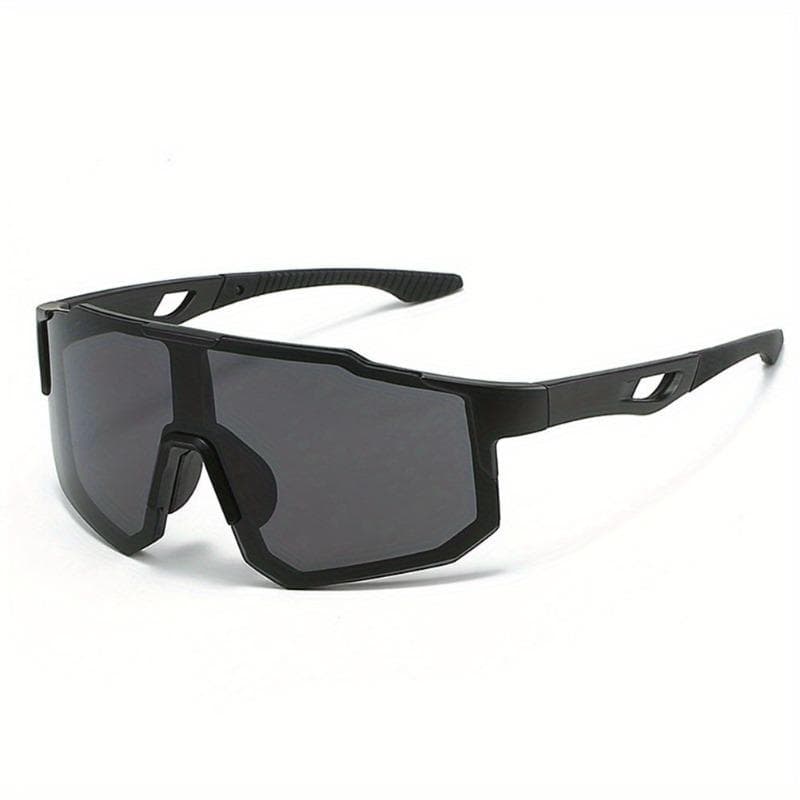 Cyberpunk Large Frame Sun Glasses 3PCS Set for Men Women Outdoor Sports Skiing Hiking Cycling Windproof UV Protection