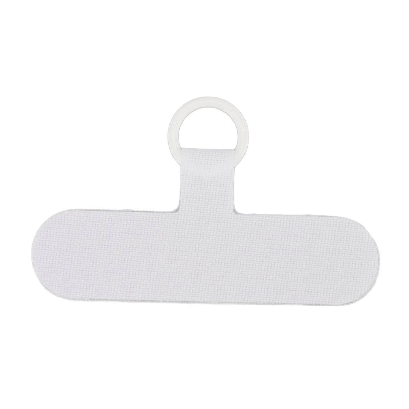 Universal Mobile Phone Lanyard Patch Nylon Cell Phone Hanging Rope Tab Connection Attachment White white