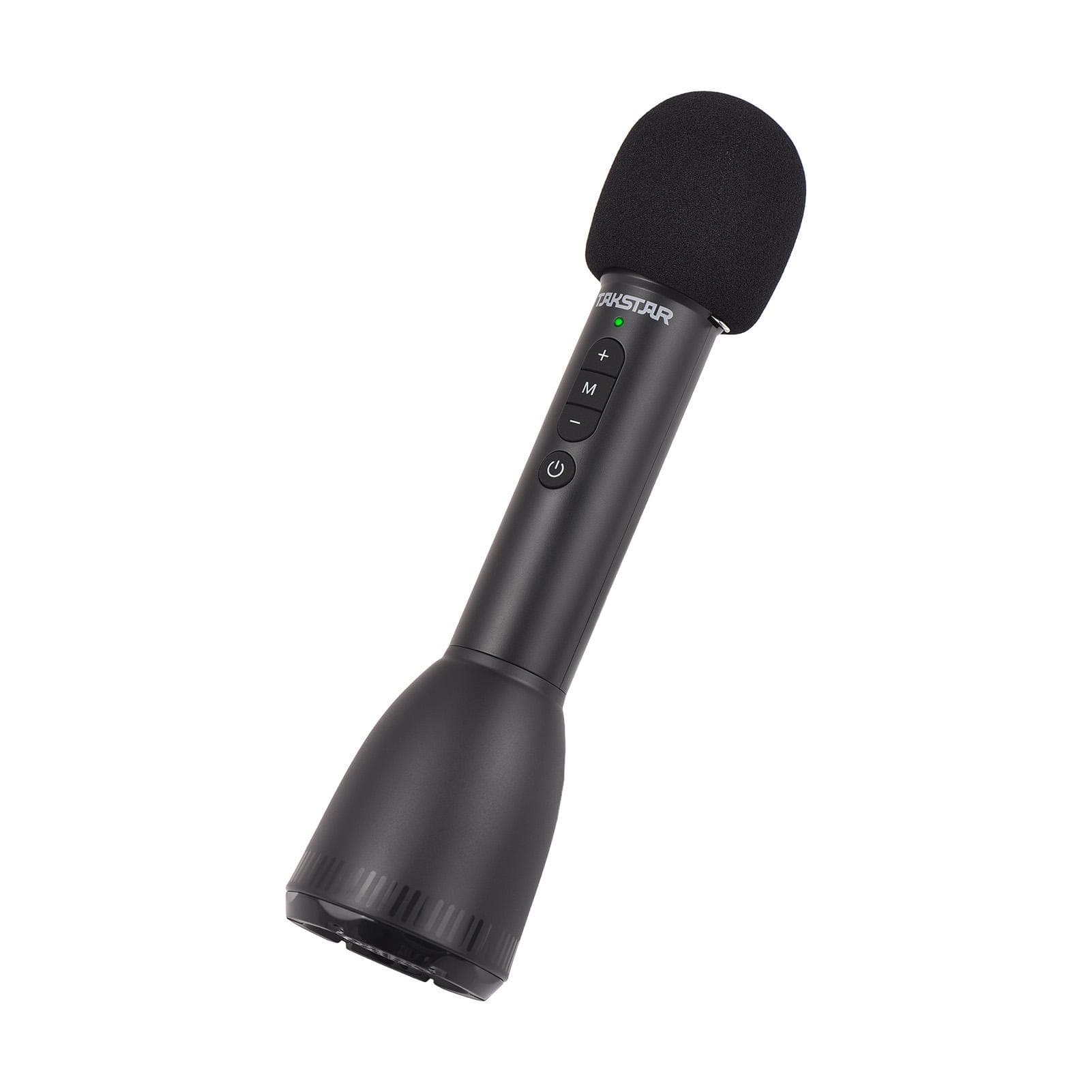TAKSTAR 3 in 1 BT Wireless Microphone Amplifier Speaker 10W Portable Handheld Mic Speaker black