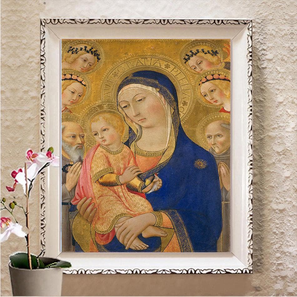 Full Square/Round Drill 5D DIY Diamond Painting Embroidery Cross Stitch 5D Home Decor Gift Full Square 20X30CM