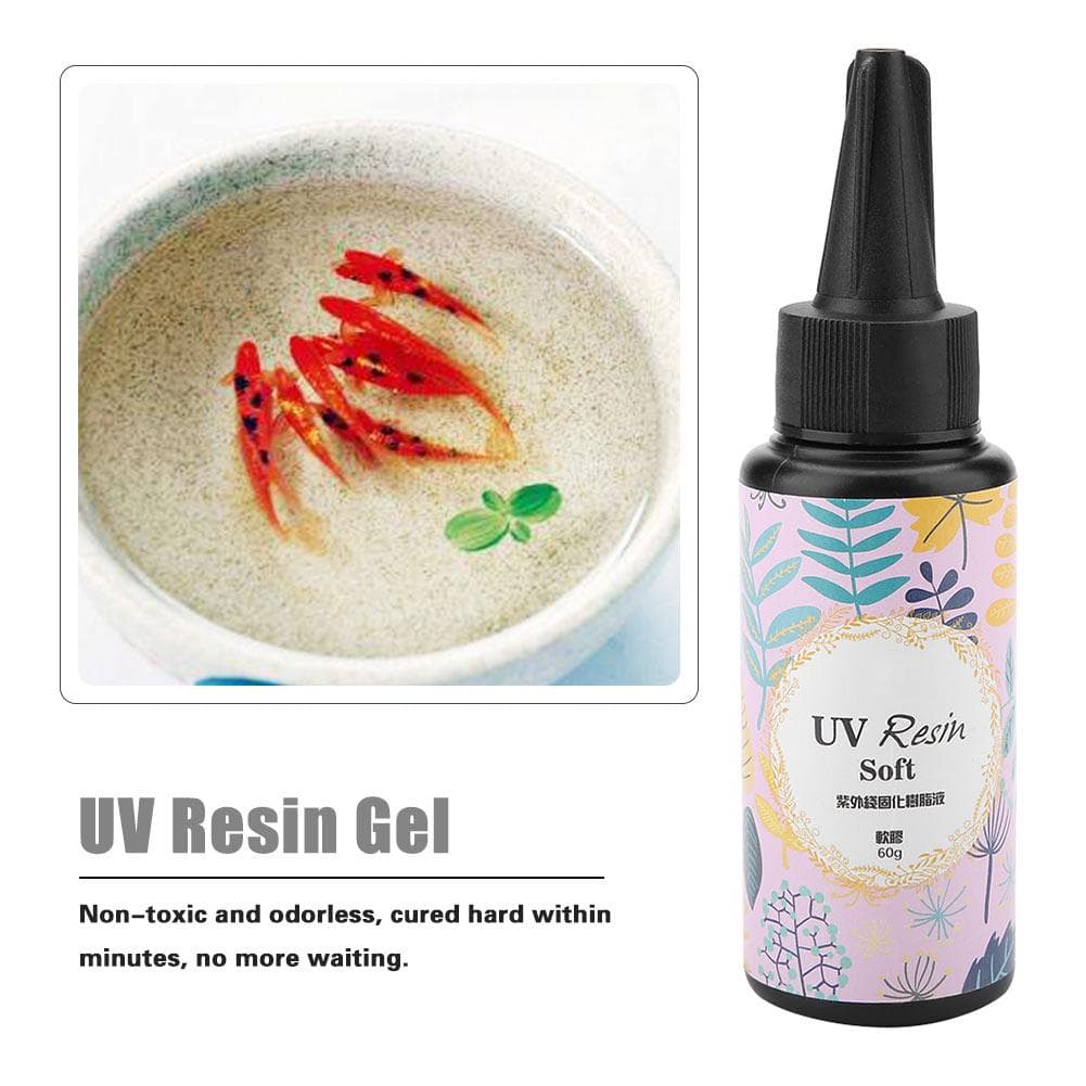 Epoxy UV Resin Coloring Dye Colorant Pigment DIY Art Crafts (100g) 60g