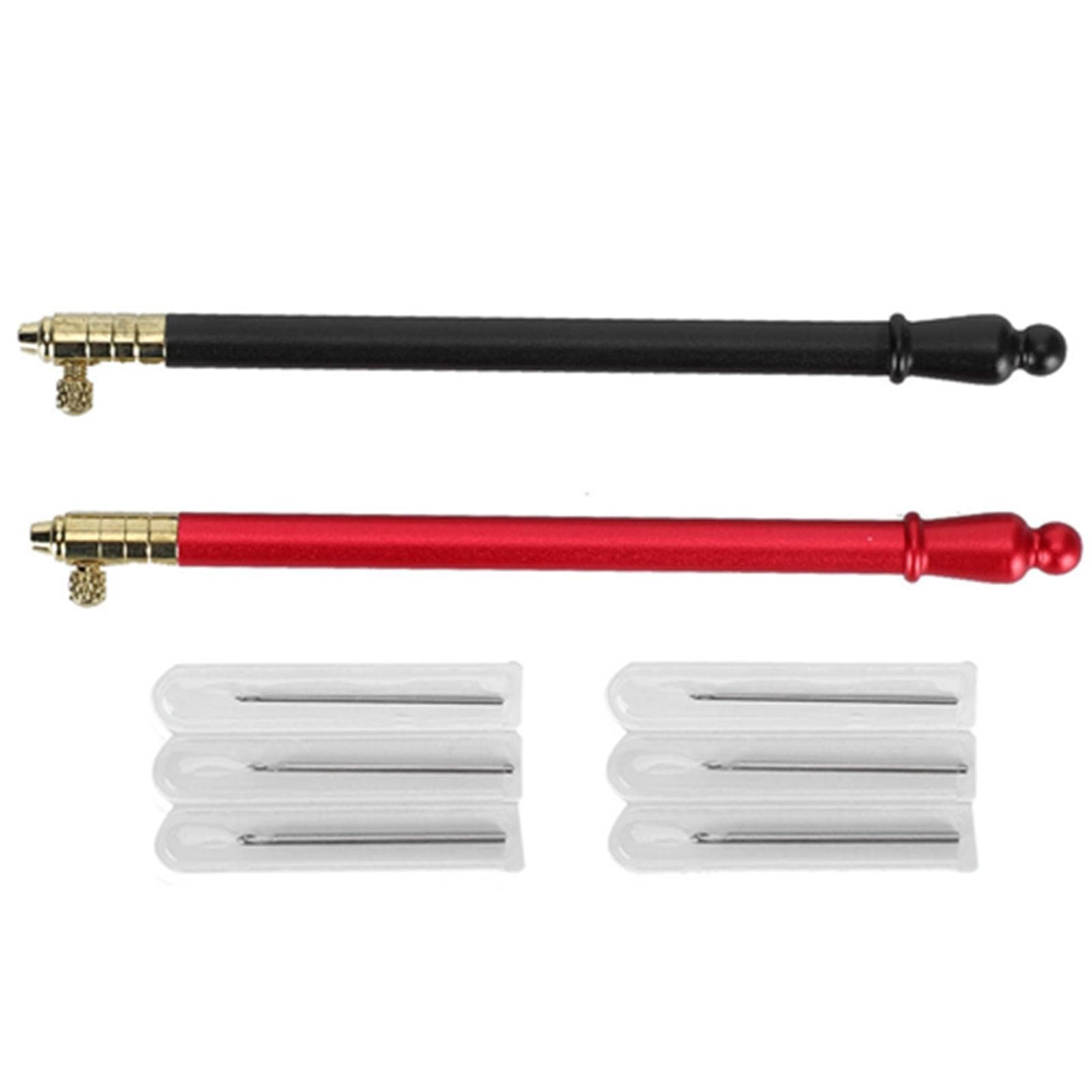 Embroidery Crochet Hook Stainless Steel Handle French Tambour Beading Sequins Sewing Craft Tool