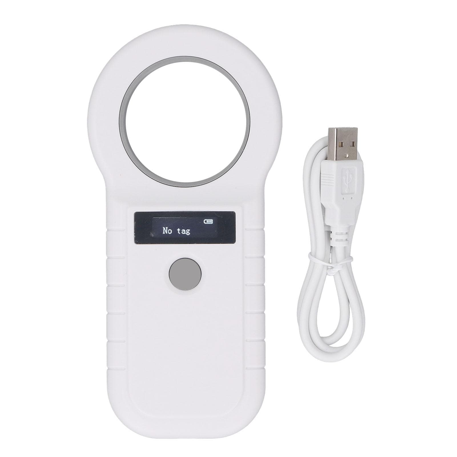 Pet Microchip Reader 134.2K Dual Frequency Portable Pet Chip Scanner Rechargeable Animal Tag