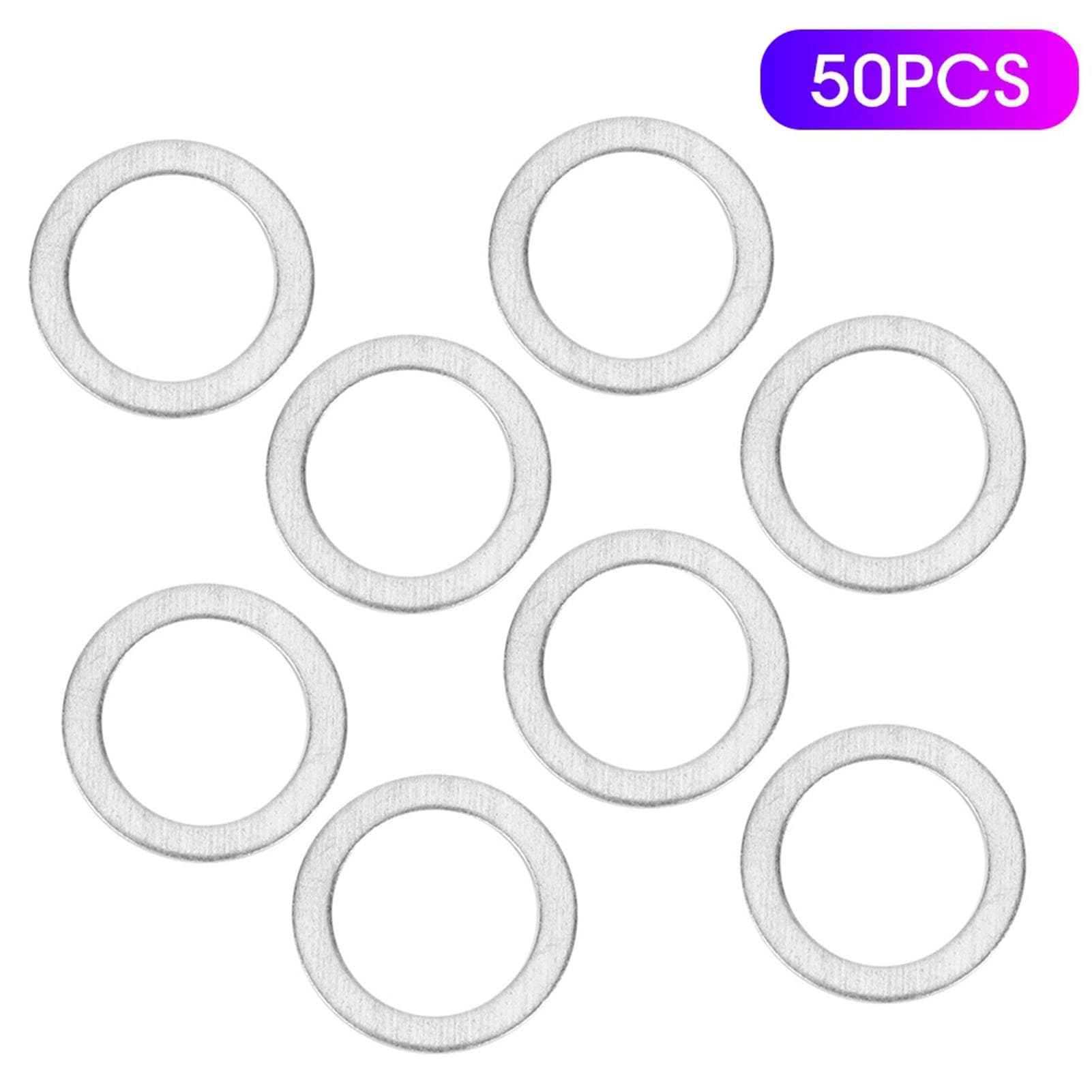 50pcs Oil Drain Plug Washer Seals Gaskets Rings 9956?41?400 Fit for Mazda CX?5 MX?5