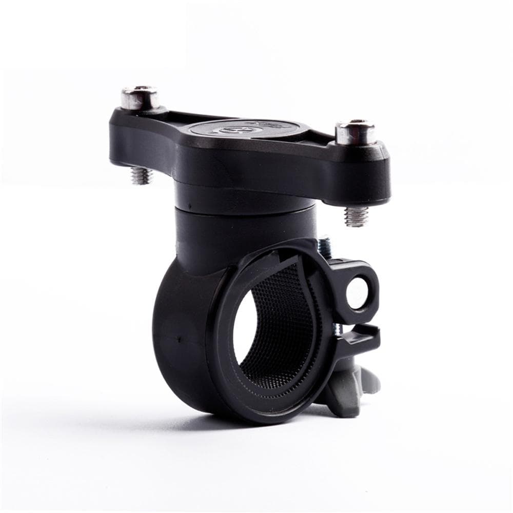 Bicycle Kettle Extension Holder 360 Degree Rotatable Water Bottle Cage Adapter For Bike Handlebar black