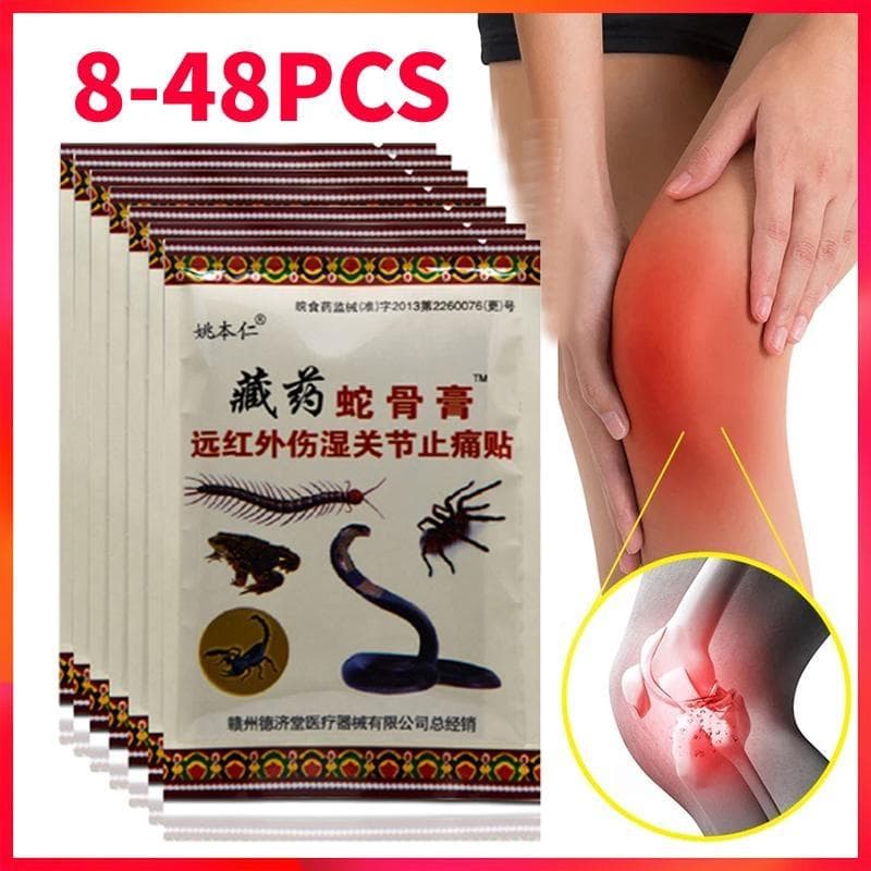 8/16/24/32/40/48Pcs Chinese Pain Relief Plaster for Shoulder Neck Back Knee Joint Muscle Pain Relief Health Care 1Bag - 8Pcs