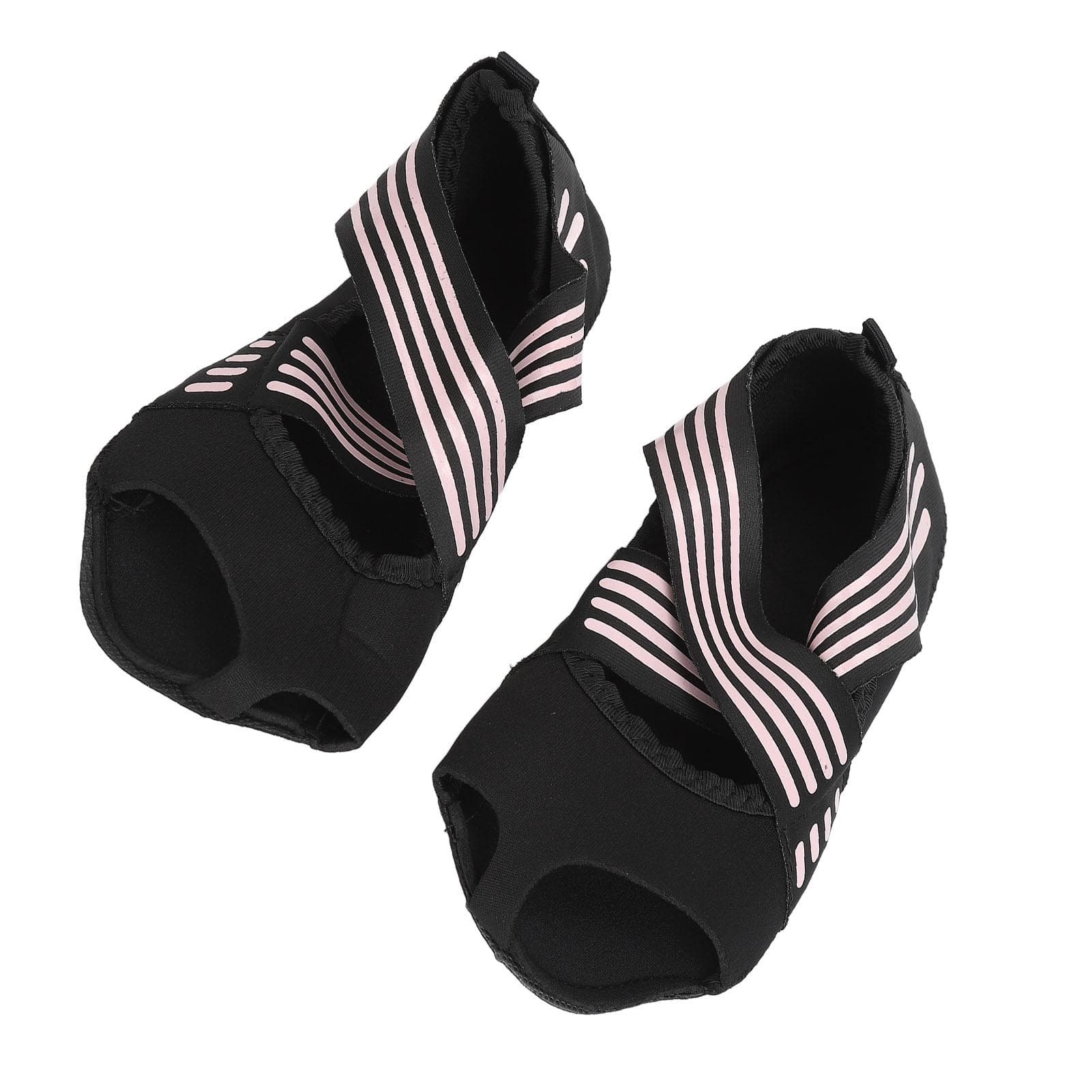 1 Pair Yoga Socks Toeless Anti Slip Soft Sole Lightweight Pilates Ballet Barre Workout Socks for