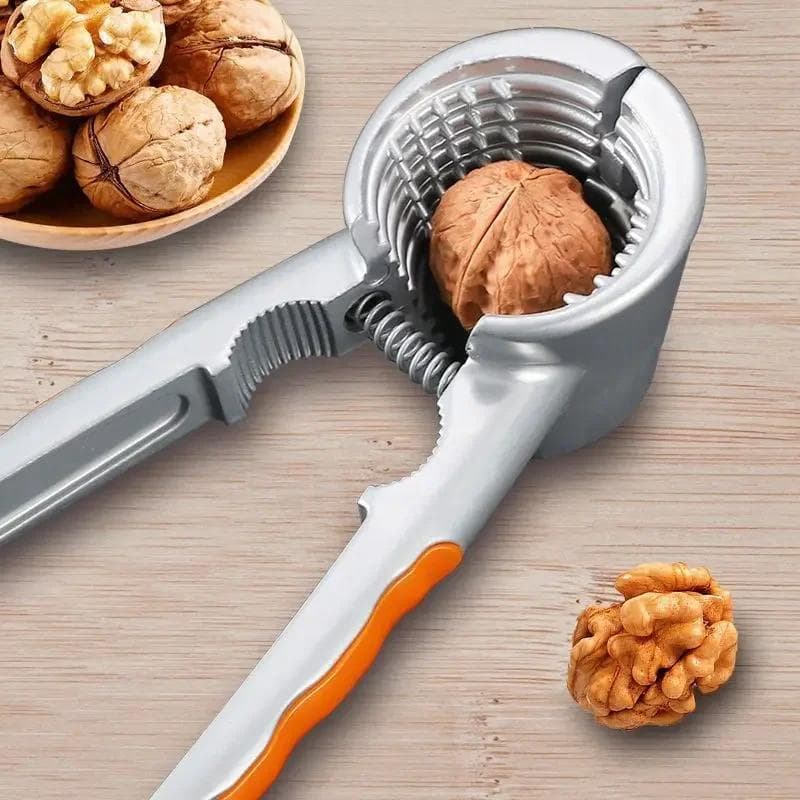 New Crack Almond Walnut Hazel Filbert Nut Kitchen Nutcracker Clip Clamp Plier Cracker Pecan Hazelnut Crack Tools red