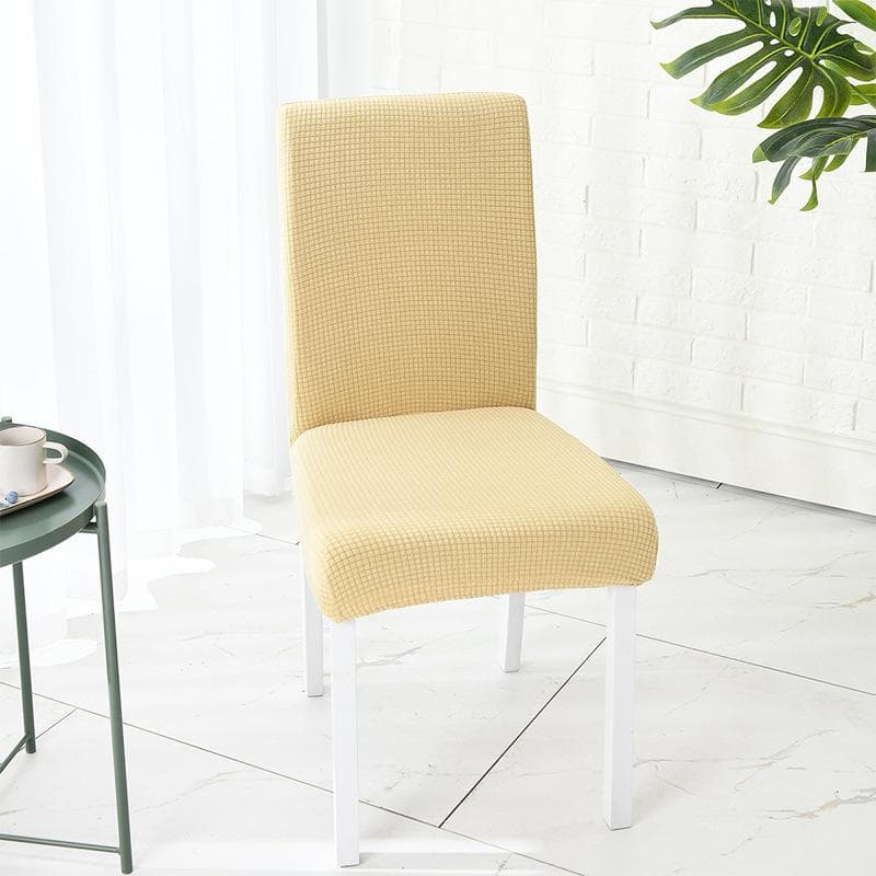 Waterproof Chair Cover Elastic Chair Covers Hotel Dining Table Restaurant Plaid Chair Cover A
