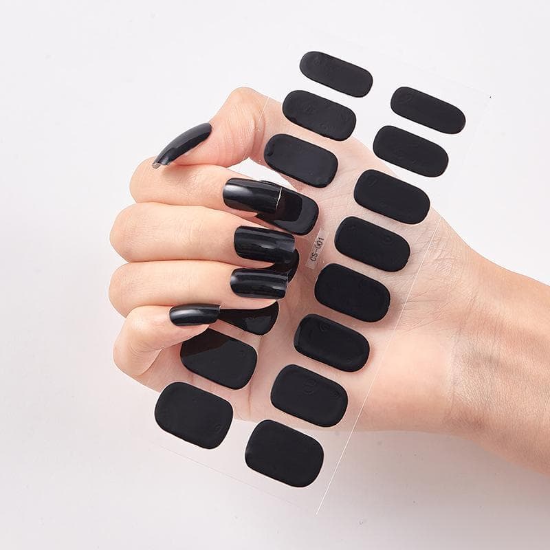 2025 New No Glue Gel Nail Stickers Waterproof Matte Press On Nails for Women