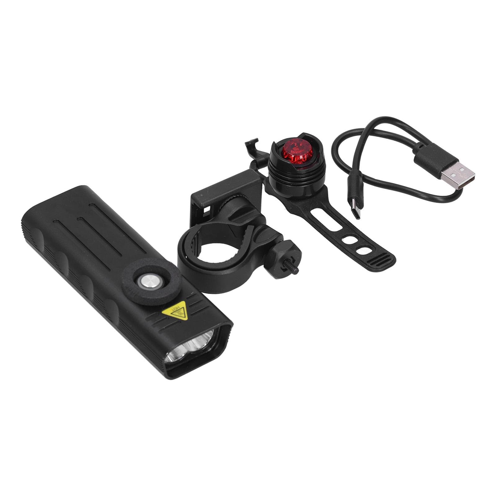Bicycle LED Headlight Taillight USB Charging Cycling Light Waterproof Bicycle Light