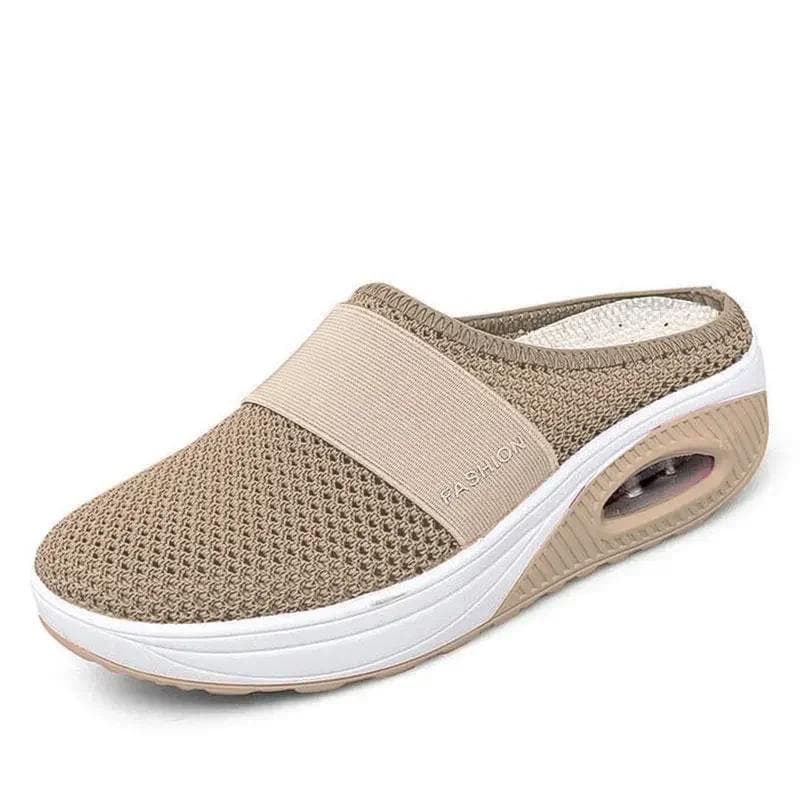 Women Wedge Slippers Premium Slippers Vintage Anti-slip Casual Female Platform Retro Shoes Plus Size Orthopedic Diabetic Sandals 43