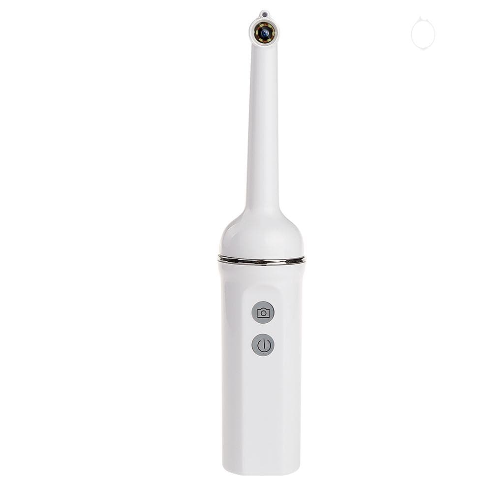 Wireless WiFi Oral Dental Endoscope 6 LED Lights Snake Camera HD Video for iOS Android Handheld Teeth Inspection Endoscope white