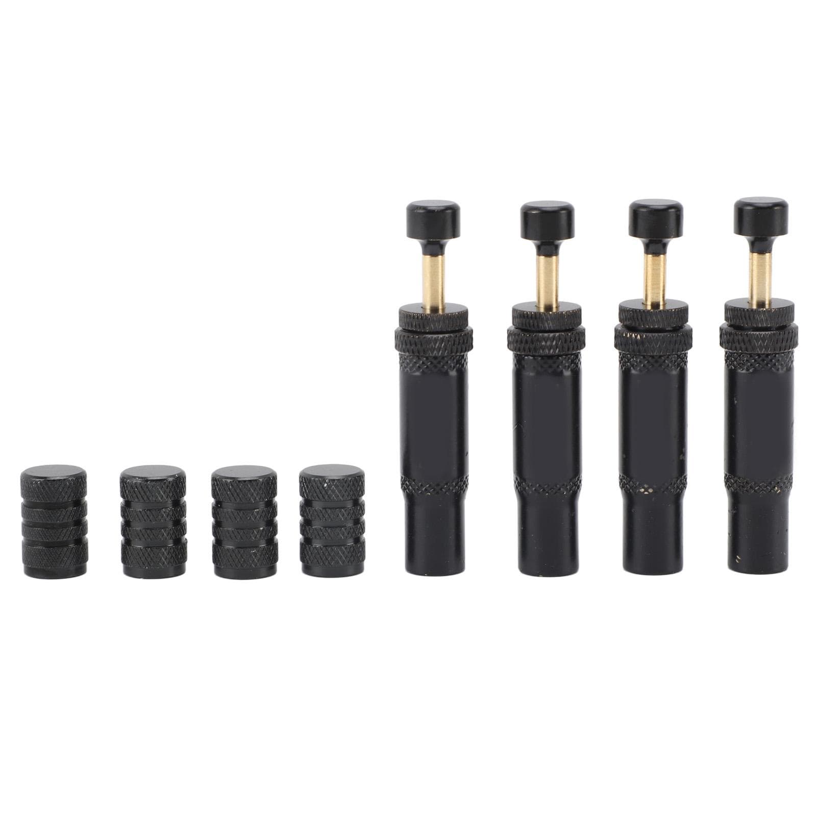 4pcs Automatic Air Vent Valve Exhaust Air Release Valve Compact Pressure Relief Valve Aluminum