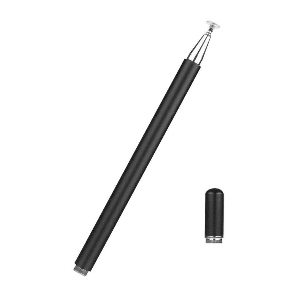 Universal Stylus Pen Capacitive Pen with Magnetic Absorption Silicone Head Sensitive Touch Control black