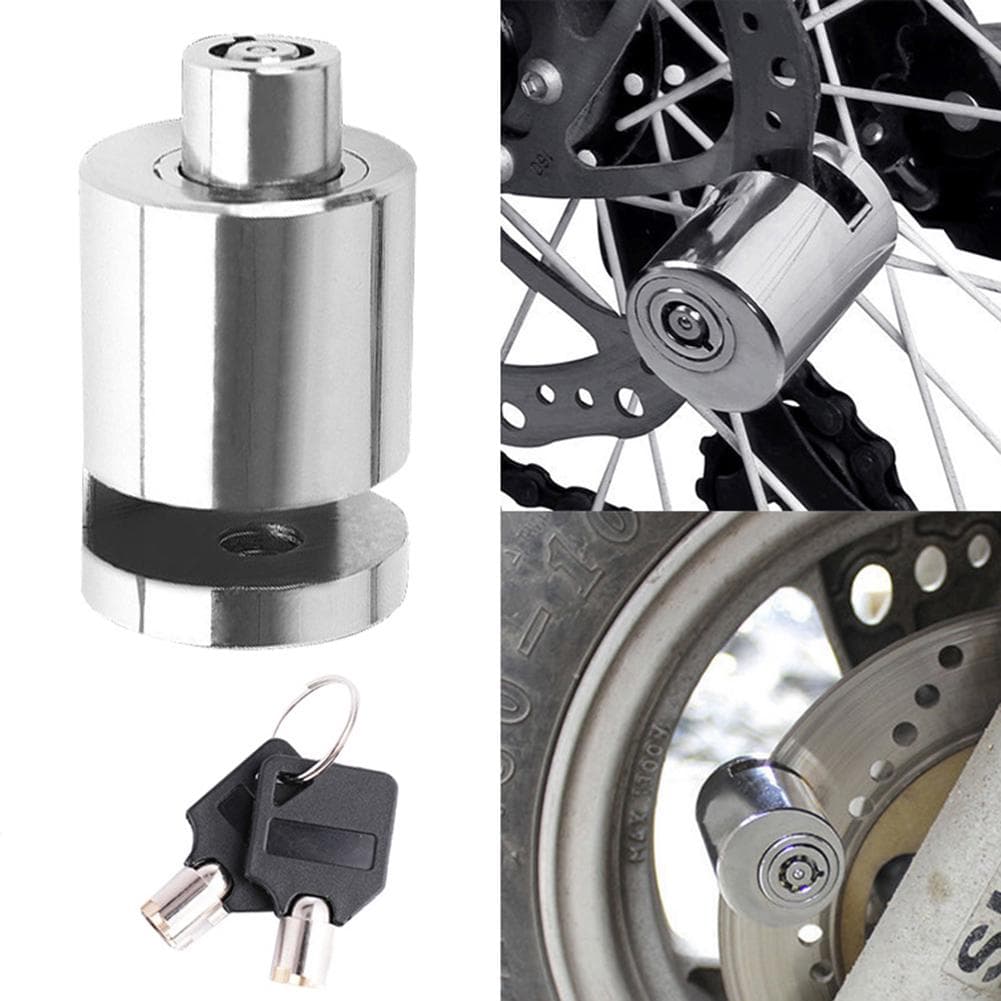 Super Wind Motorcycle MotorCycling Bicycle Security Disk Disc Brake Wheel Lock