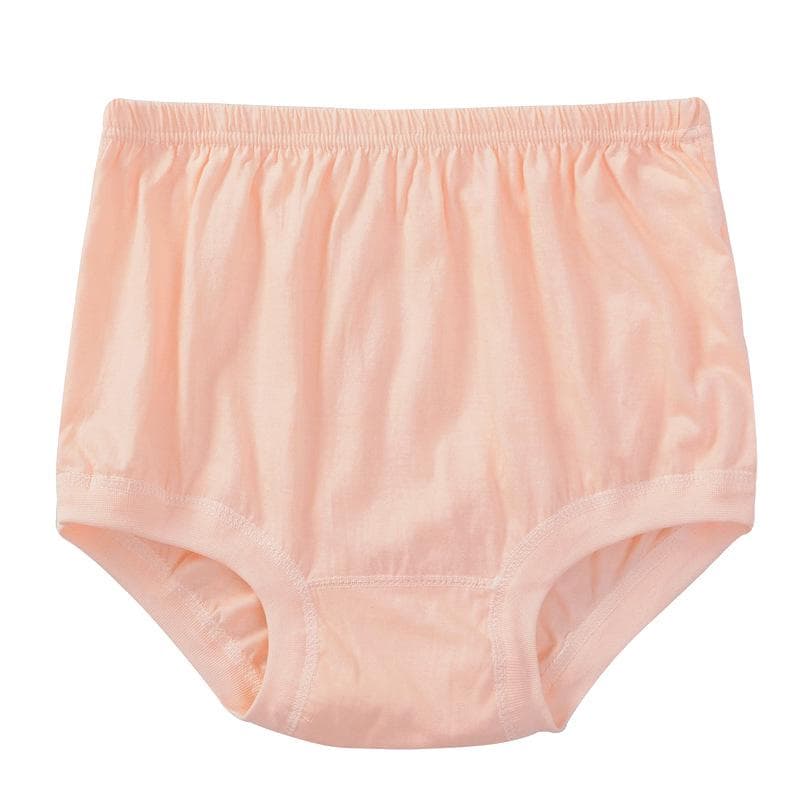 Women Briefs Cotton Panties High Waist Breathable Underwear Soft Comfortable Plus Size Underpants 2XL beige