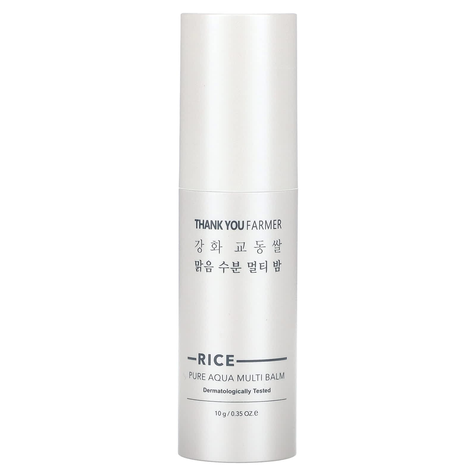 Thank You Farmer, Rice, Pure Aqua Multi Balm, 10 g (0.35 oz)