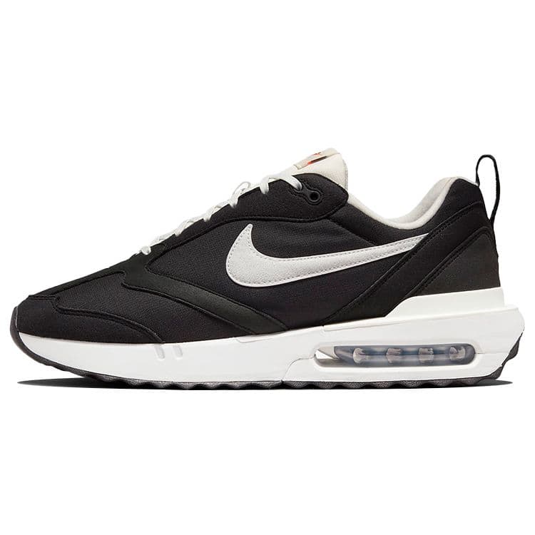 Nike Air Max Dawn Black White Men Sneakers Metallic-Silver Total-Orange Summit-White DJ3624-001 42.5