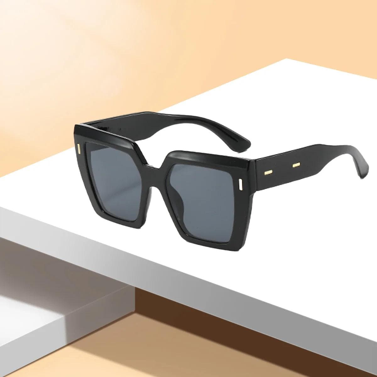 Trendy Square Sunglasses for Men Women Designer Brand Shades UV Protection Eyewear Fashion Sun Glasses Goggles