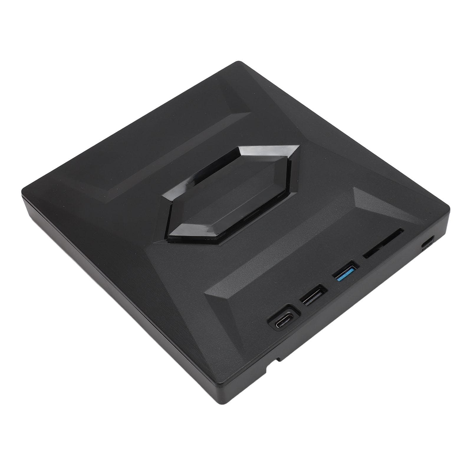 External CD DVD Drive Type C USB3.0 Portable Disk Player Writer Adapter with Memory Card Slot for