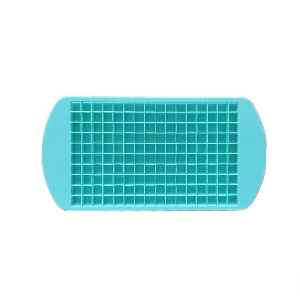 Ice Cube Silicone Mold Silicone Ice Cube Maker Foldable Ice Cube Tray Mini Square Ice Maker Mold Popsicle Mold green