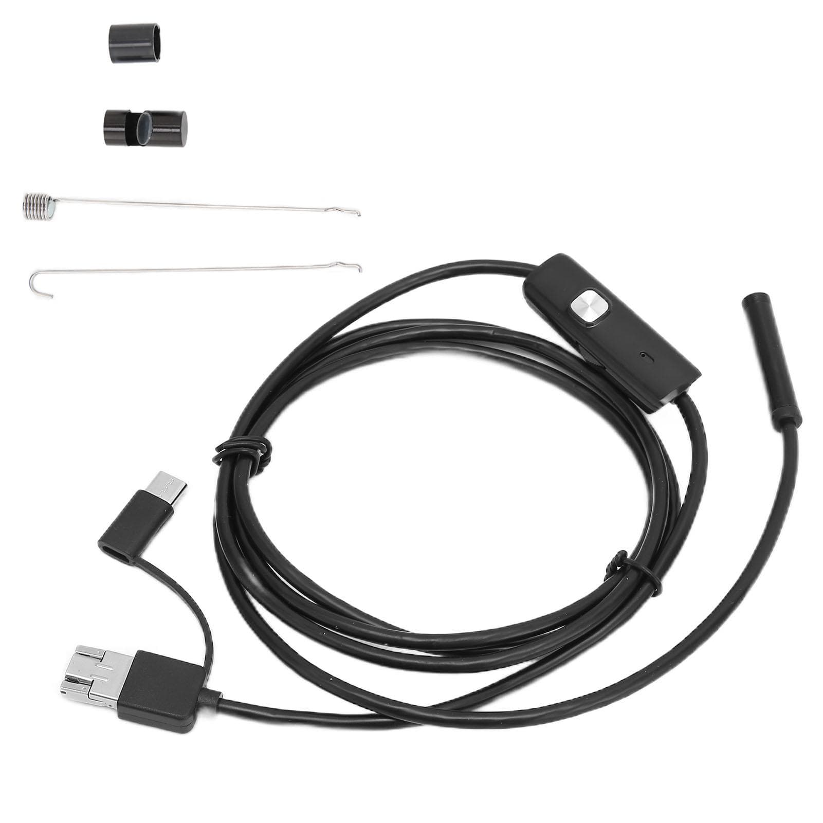 3 in 1 Endoscope HD Auto Repair Air Conditioning Duct Micro Camera Endoscope for Android Mobile