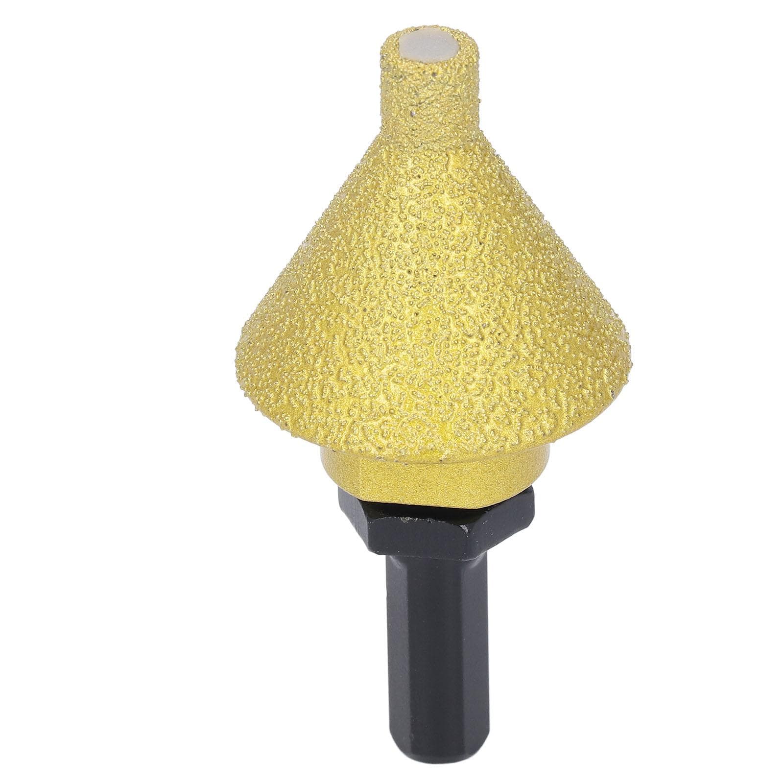 38mm Diameter Diamond Beveling Chamfer Bit Conical Grinder Bit with M10 Rod for Drilling Enlarging