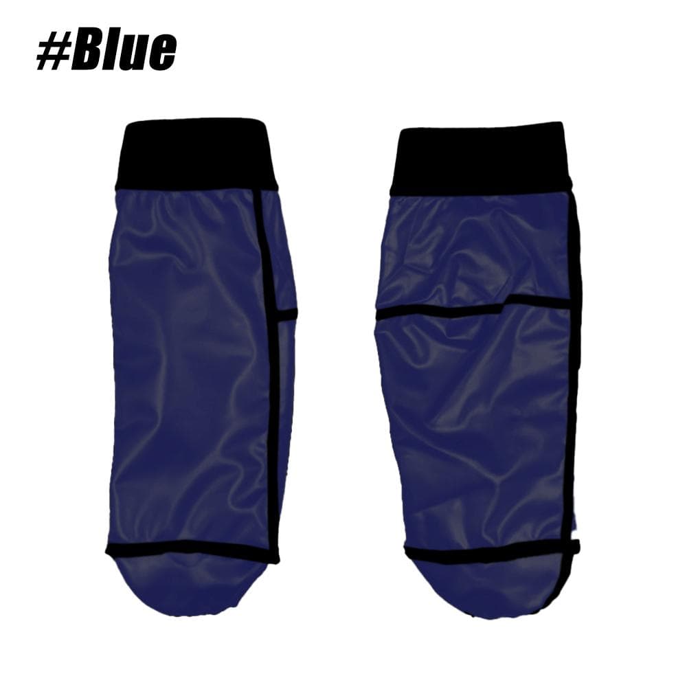1Pair Sauna Sweat Socks Non Slip Washable For Men Women Premium Ankle Socks Breathable Comfortable blue