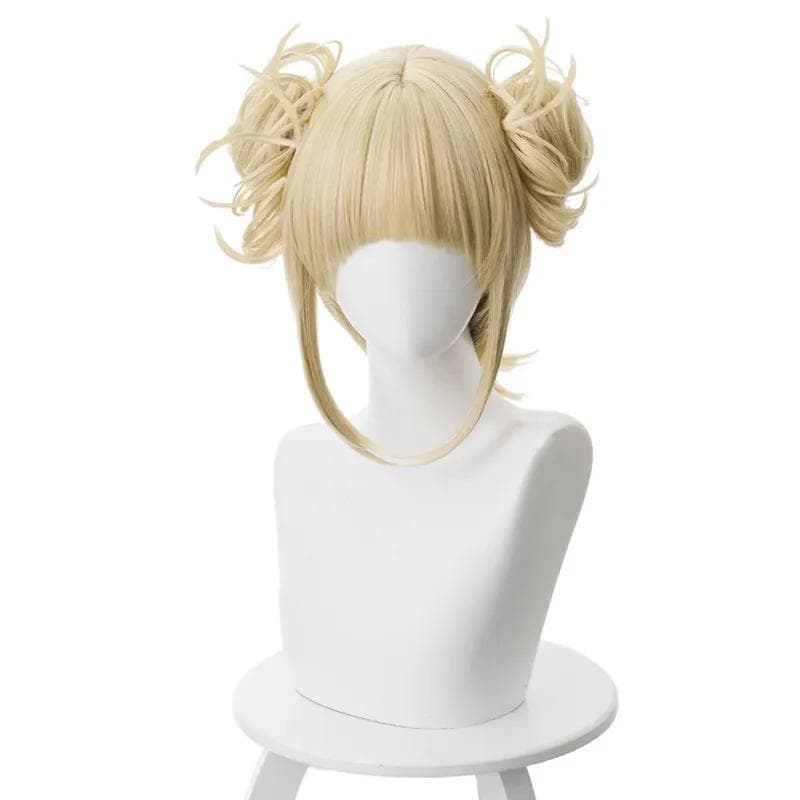 My Hero Academia Cosplay Halloween Costume Anime Boku No Hero Academia Himiko Toga JK Uniform Sweater Coat Wig Costumes one size white