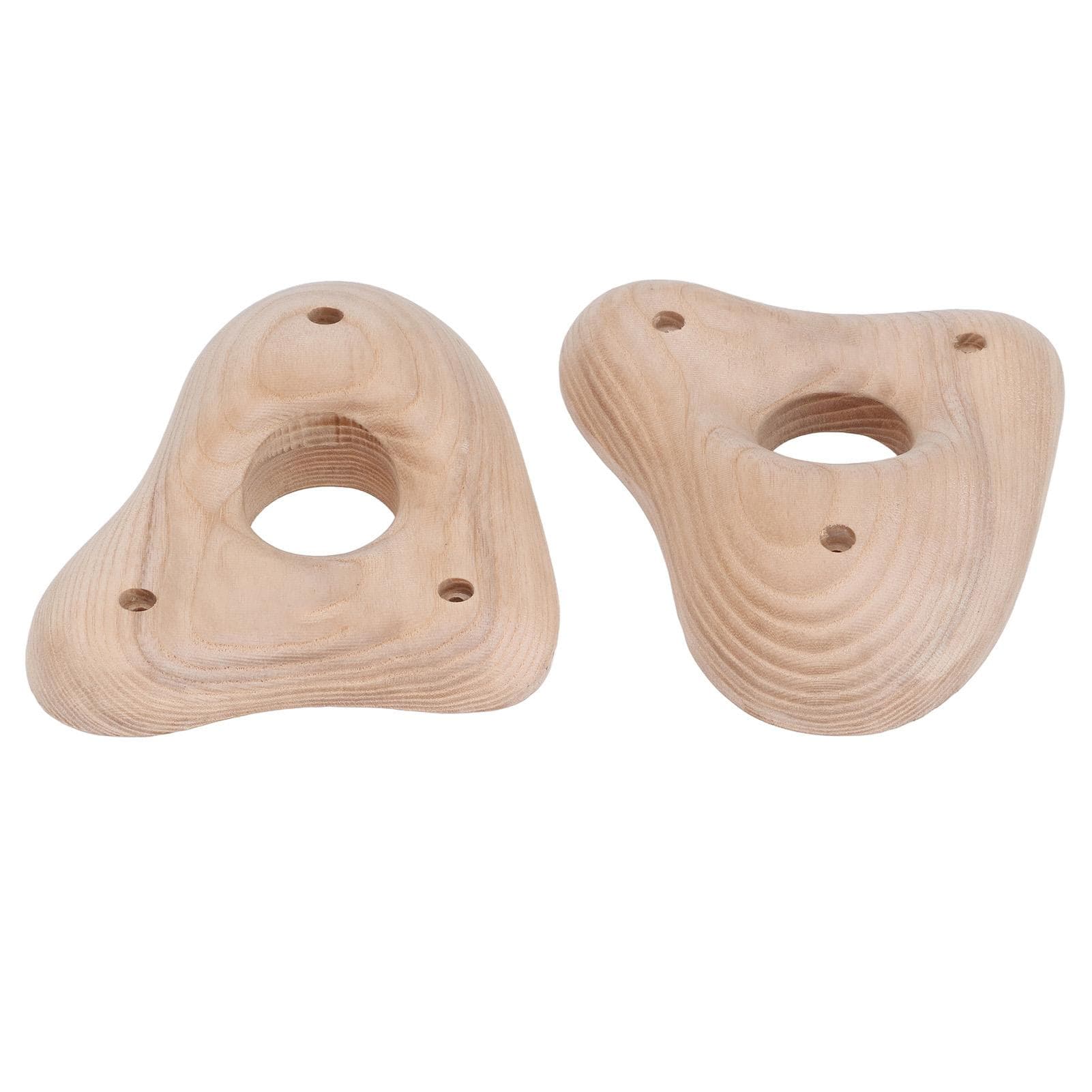 Wooden Rock Climbing Holds Multipurpose Textured Safe Eco Friendly Climbing Rocks for Kids Indoor