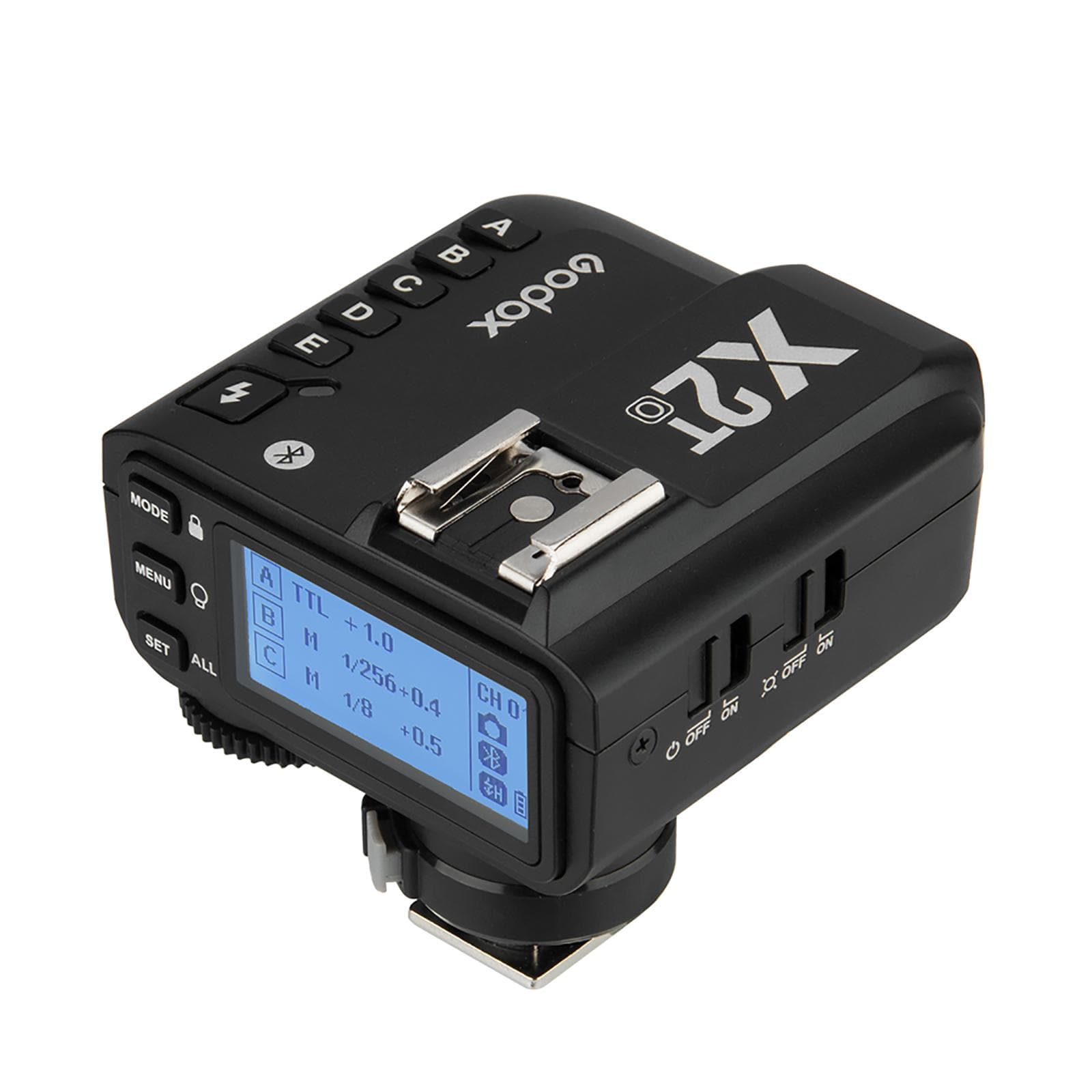 Godox X2T-O TTL Wireless Flash Trigger 1/8000s HSS 2.4G Wireless Trigger Transmitter for Olympus black