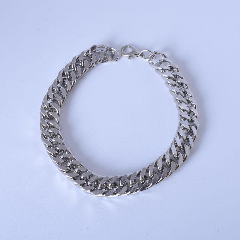 Personalized Titanium Steel Hip Hop Chain Bracelet Jewelry for Men Accessories Gift 1PC