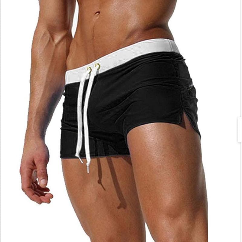 Men Swimwear Swimming Trunks Sports Wear Sexy Short Beach Pants Fashion M