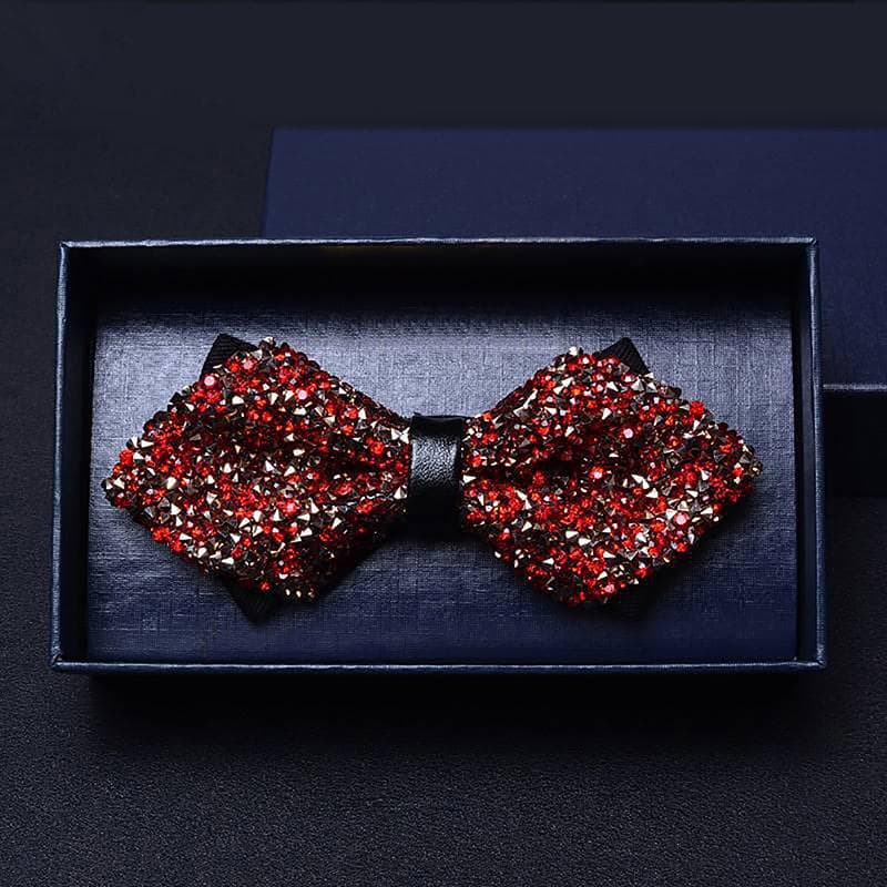 Exquisite Bow Gentleman Ties For Men Pre-Tied Sequin Bow Ties Elegant Men Wedding Prom Tuxedo Accessories Gifts