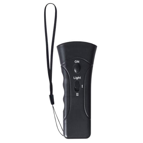 Dog Trainer Dual LED Lights Gentle Training Dogs Portable Ultrasonic Pet Dog Repeller Stop Bark Training Device Pet Supplies black