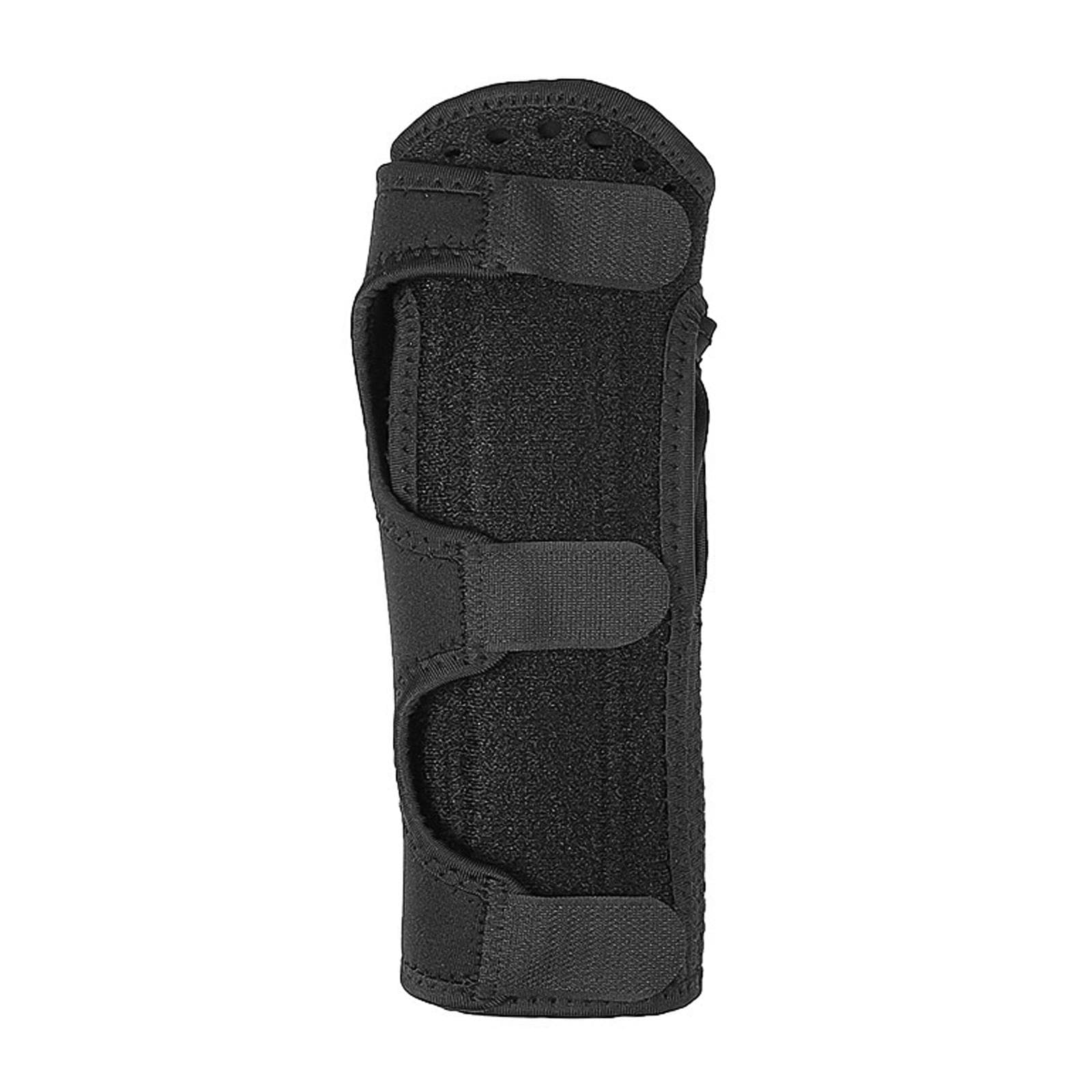 Unisex Wrist Corrector Adjustable Metal Wrist Splint Wrist Corrector Reversible Wrist Brace for black