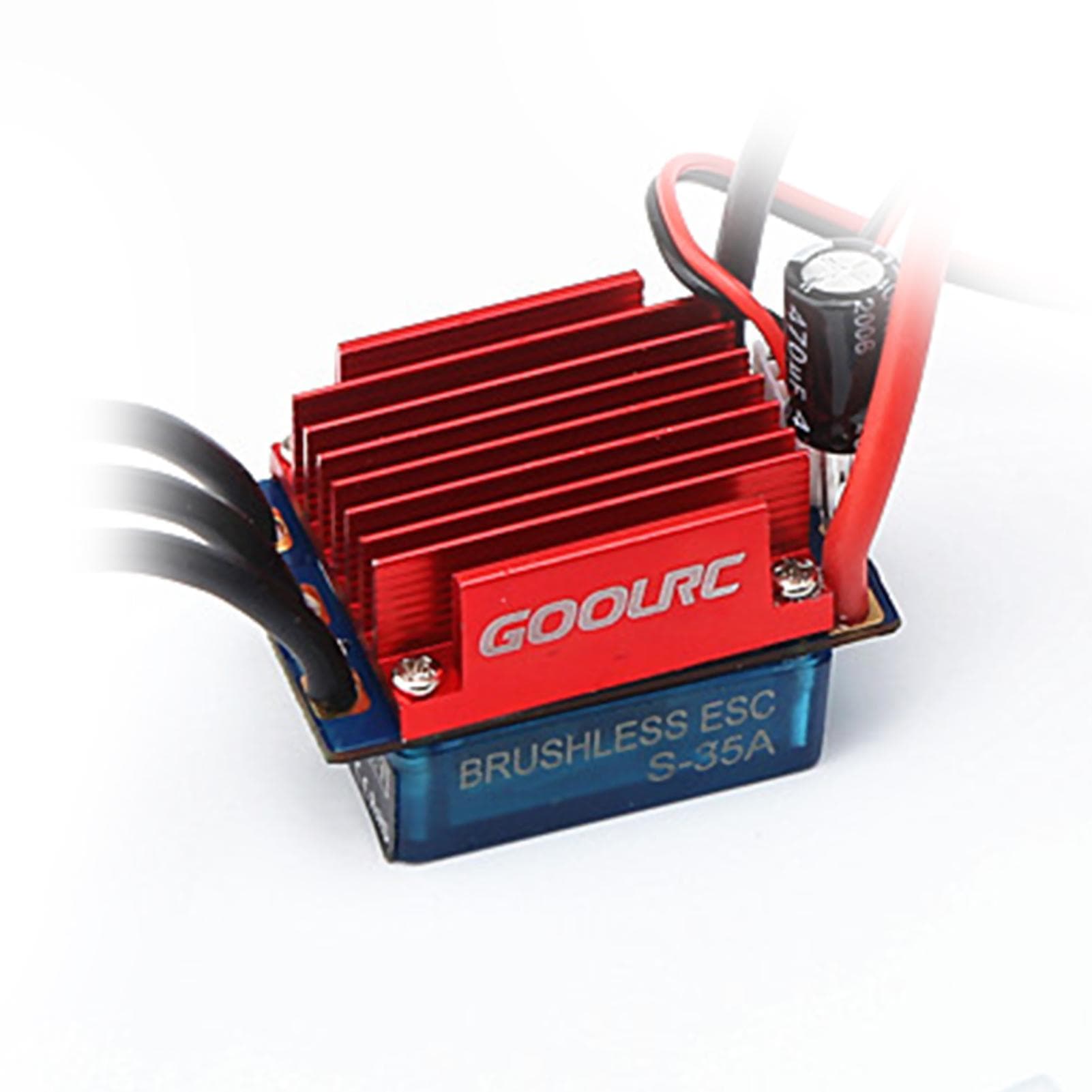 GOOLRC 35A Brushless ESC Electric Speed Controller for 1/16 1/18 RC Car Truck