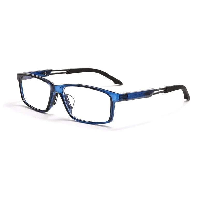 Retro Square TR Basketball Sports Eyeglasses Myopia Optical Prescription Glasses Frame for Men Fashion Eyewear