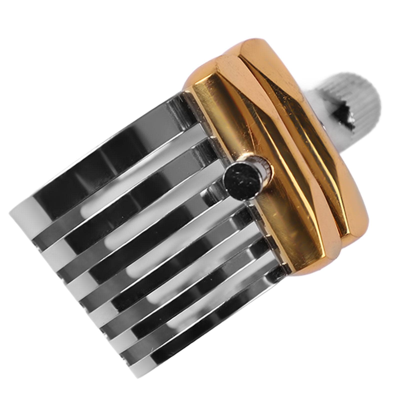 Saxophone Ligature Stainless Steel Sax Mouthpiece Ligature Replacement for DIY Maintenance Tenor