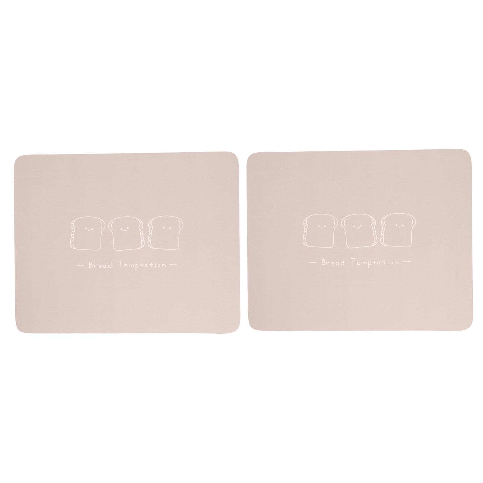 Coffee Bar Mat 3.5mm Thick Simple Anti Slip Bottom Waterproof Noise Reduction Dish Drying Mat for 40x50cm