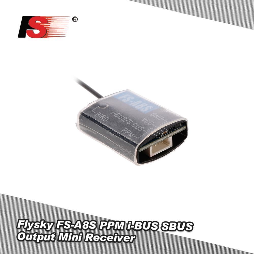Flysky FS-A8S 8CH Receiver PPM i-BUS SBUS Output for FS-i6S i6X i10 Newest