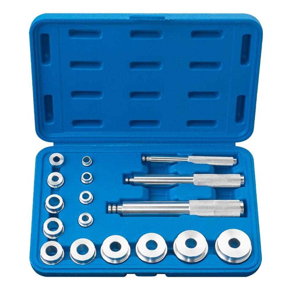17PCS Bearing Race and Seal Install Driver Set, Aluminium Alloy Wheel Bearing Race & Seal Bush blue
