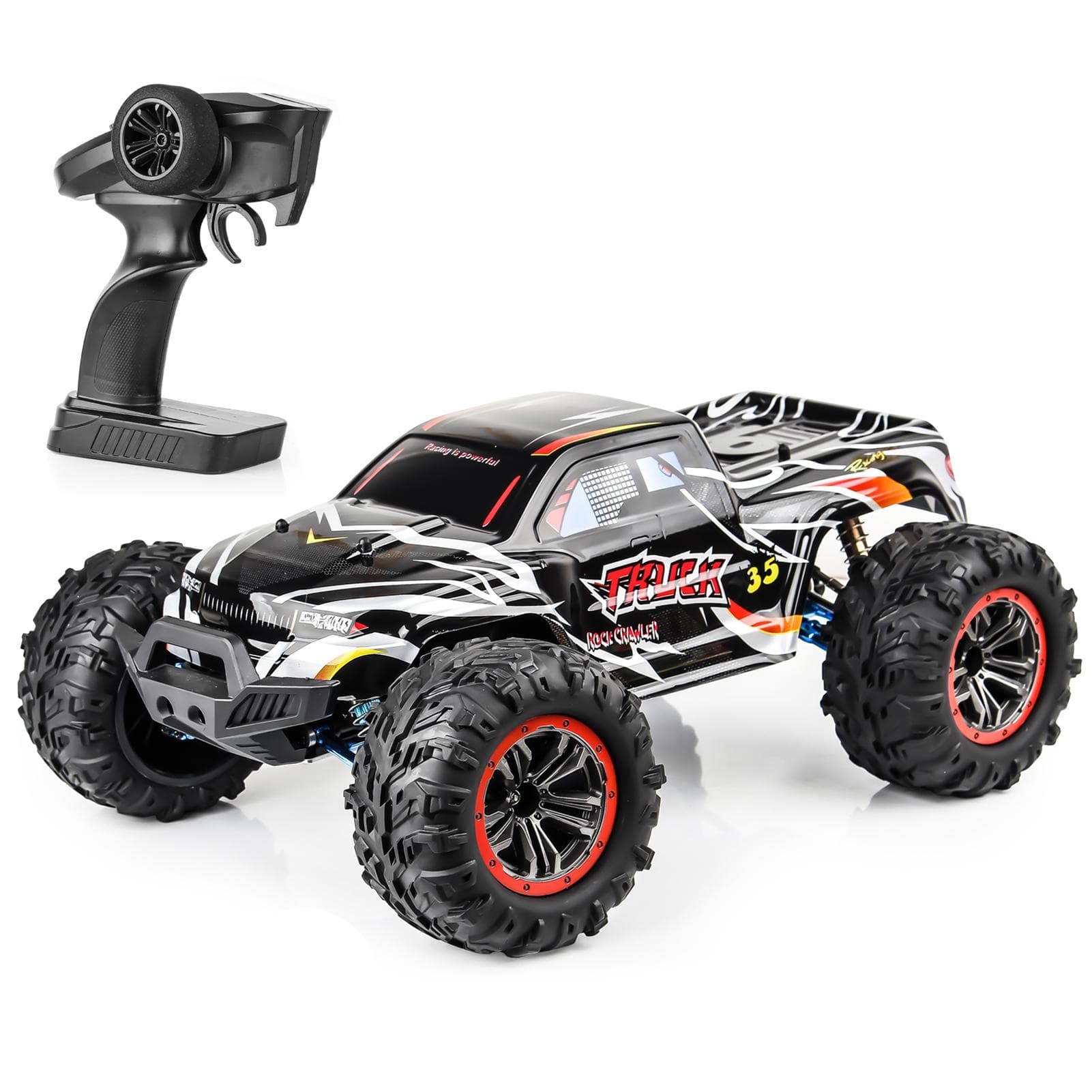 F19A RC Car 1/10 4WD 70km/h 2.4GHz Brushless High-speed Off-road Car High Speed Racing Car Suitable 1 battery