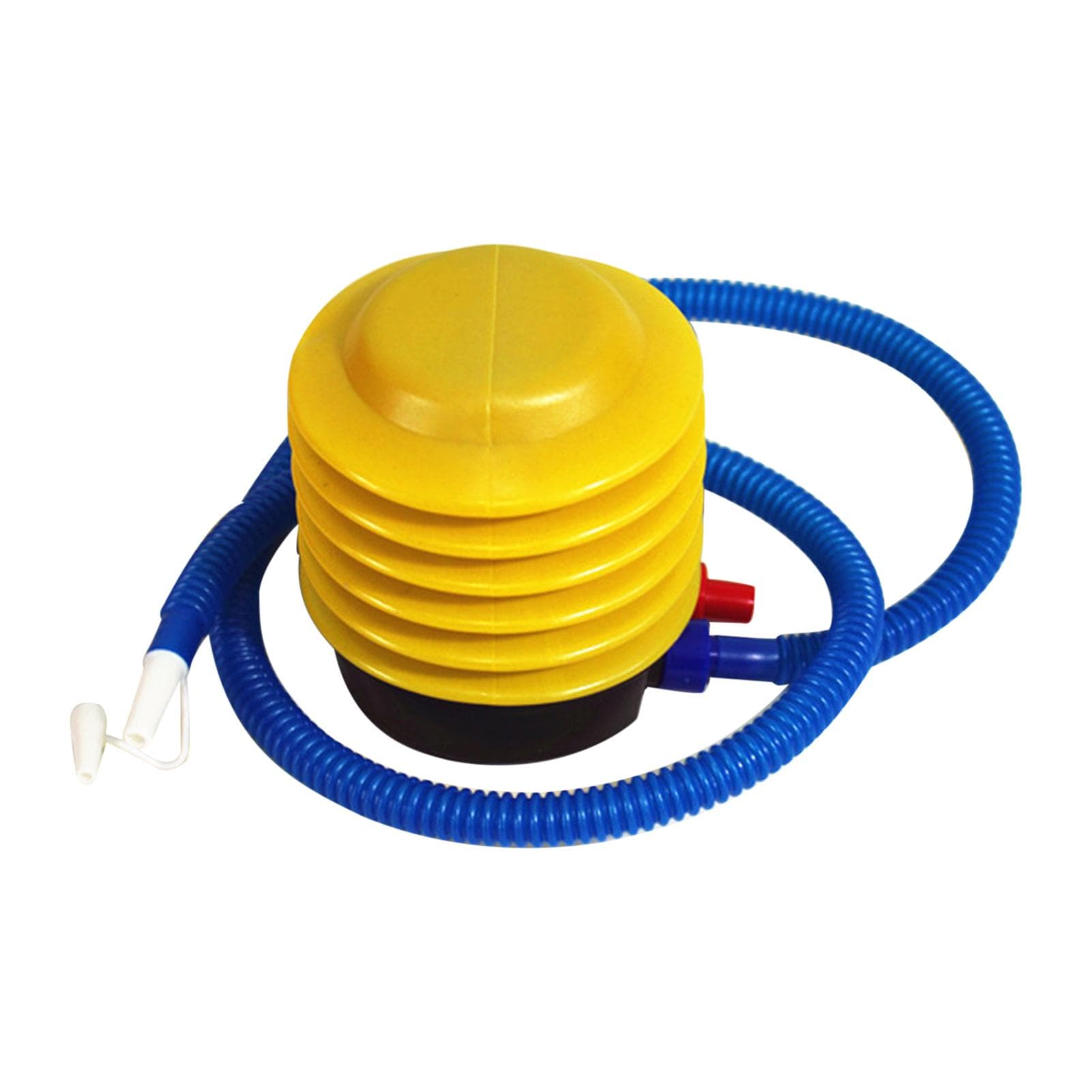 Portable Foot Air Pump with Hose, Plastic Labor-Saving Air Inflatable Pump for Sports, Mattress, multicolour
